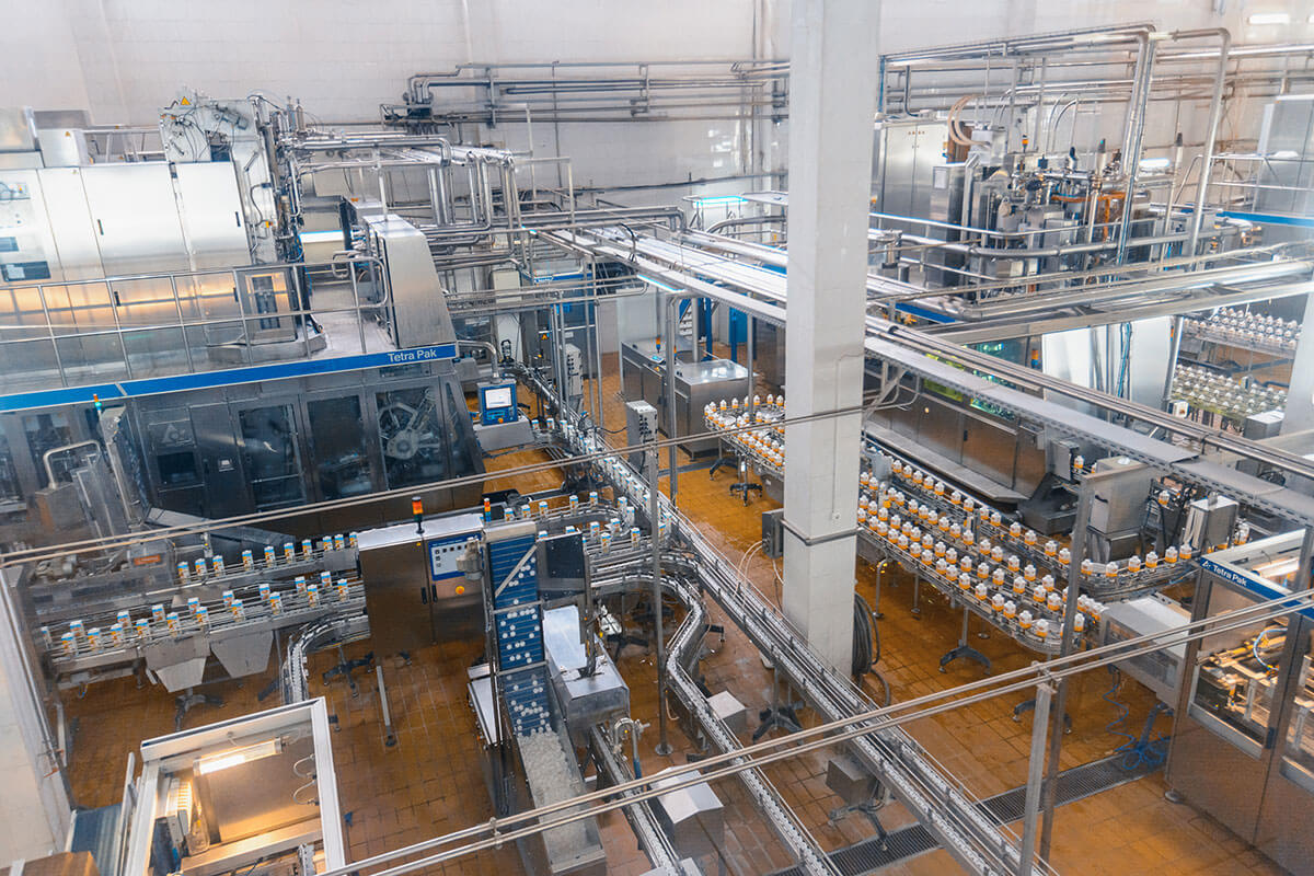 Food processing factory